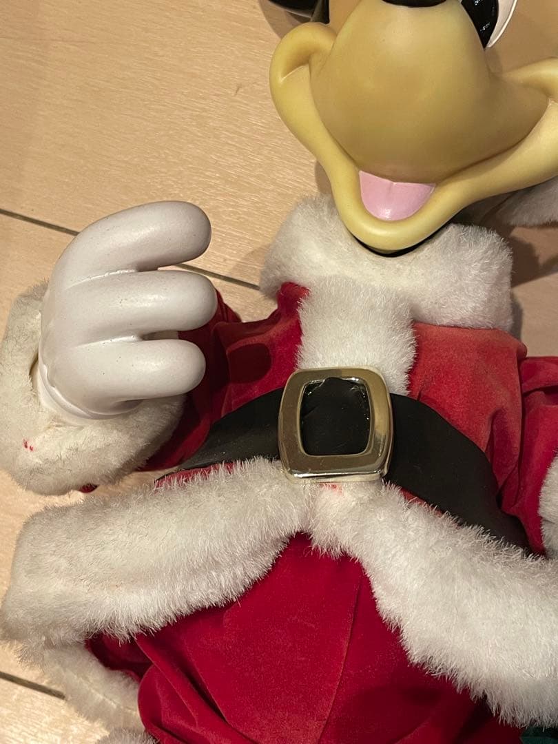 ♡アンティーク ミッキーマウス　サンタ 箱付き クリスマス　ディスプレイフィギュ