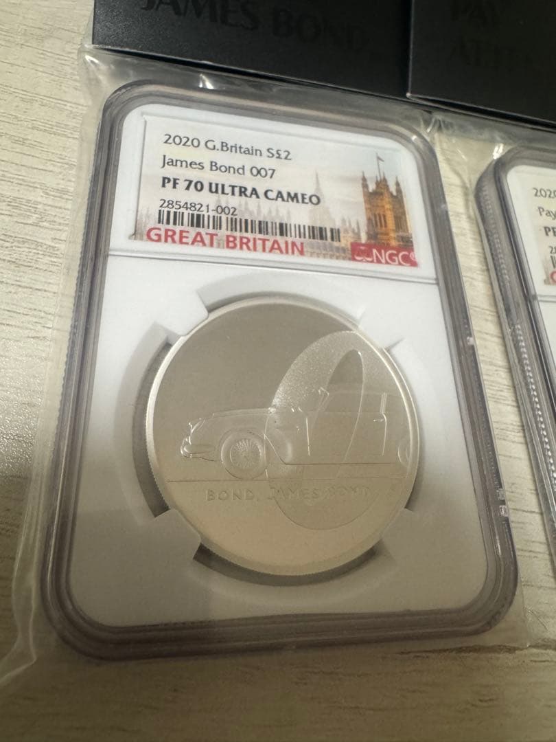 【NGC最高鑑定　PF70】ロイヤルミント007 銀貨　