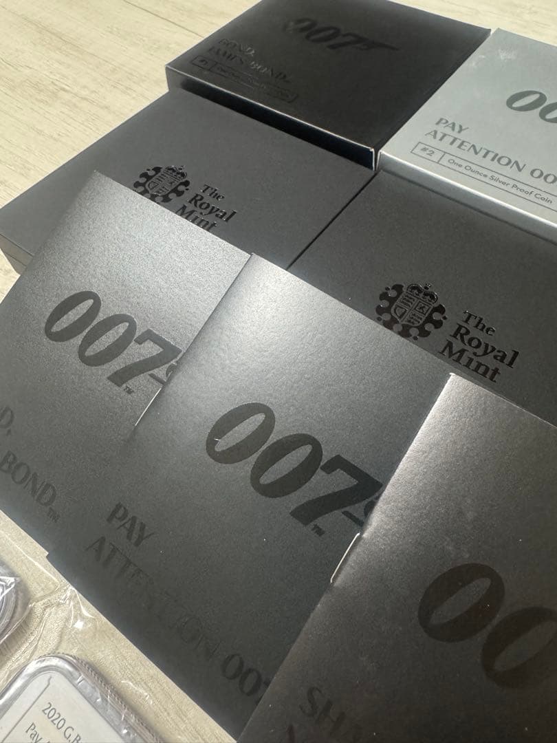 【NGC最高鑑定　PF70】ロイヤルミント007 銀貨　