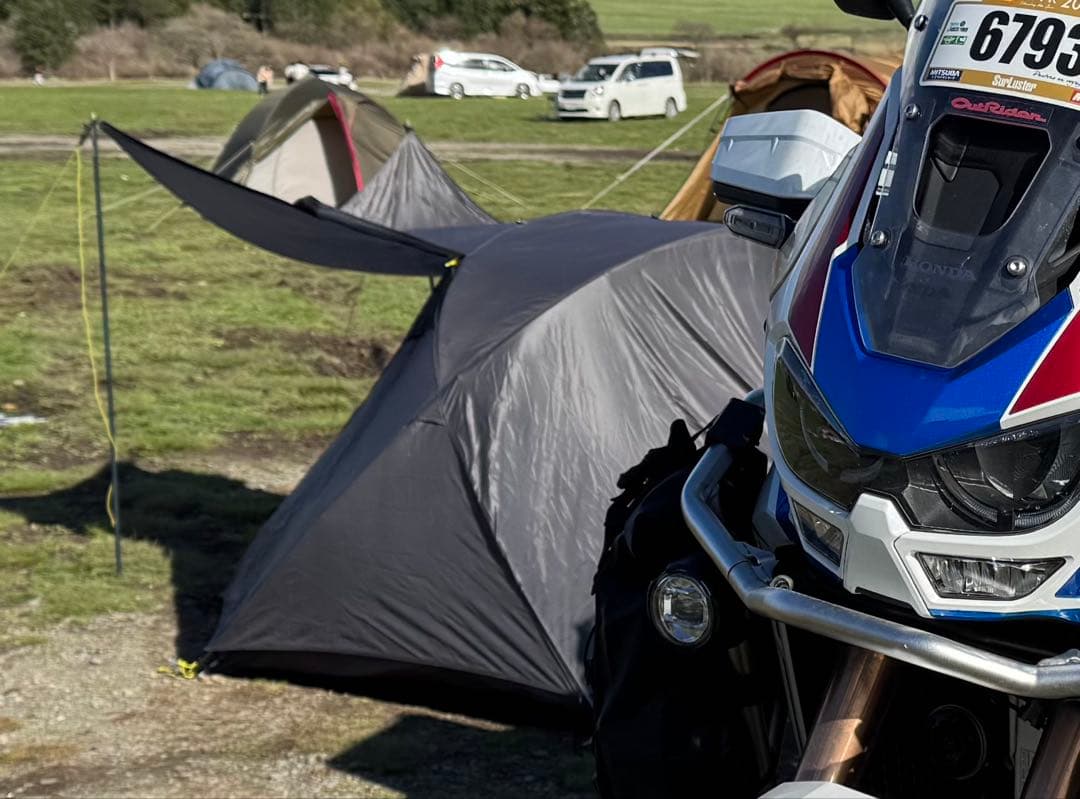 NINJATENT ブラックテント SEAM GRIP付き