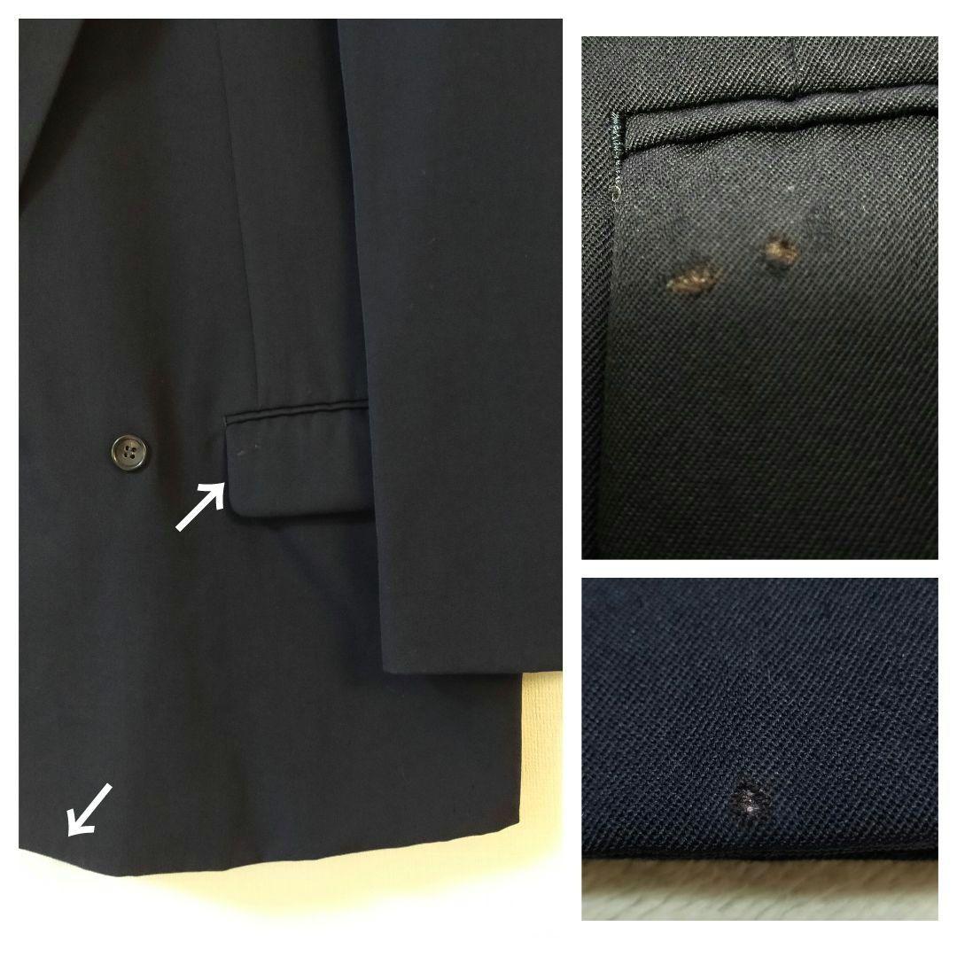 90S　COMME des GARCONS　濃紺　ダブルブレストスーツ