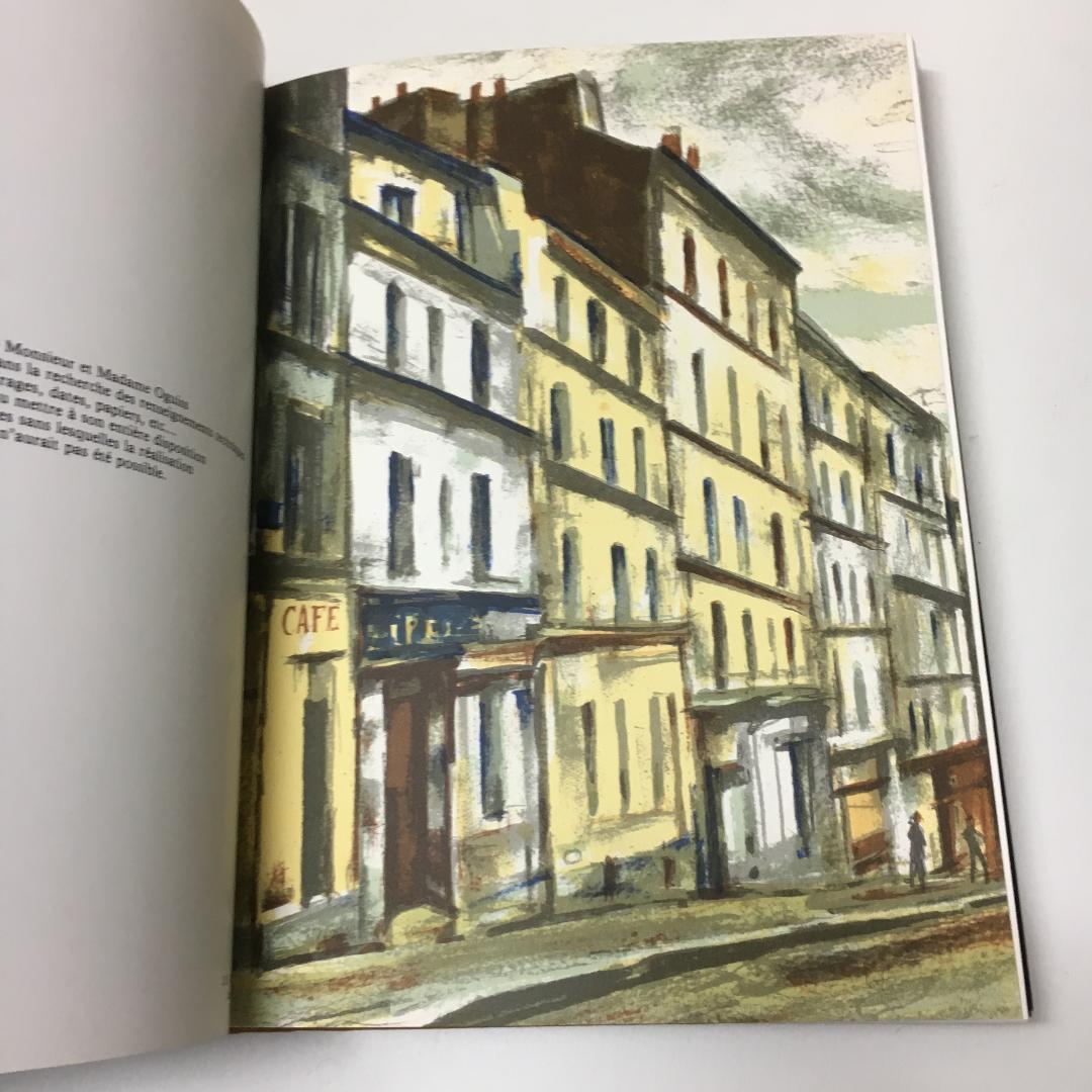 ▽31D　荻須高徳リトグラフ カタログ・レゾネ　リトグラフ3図入　1982