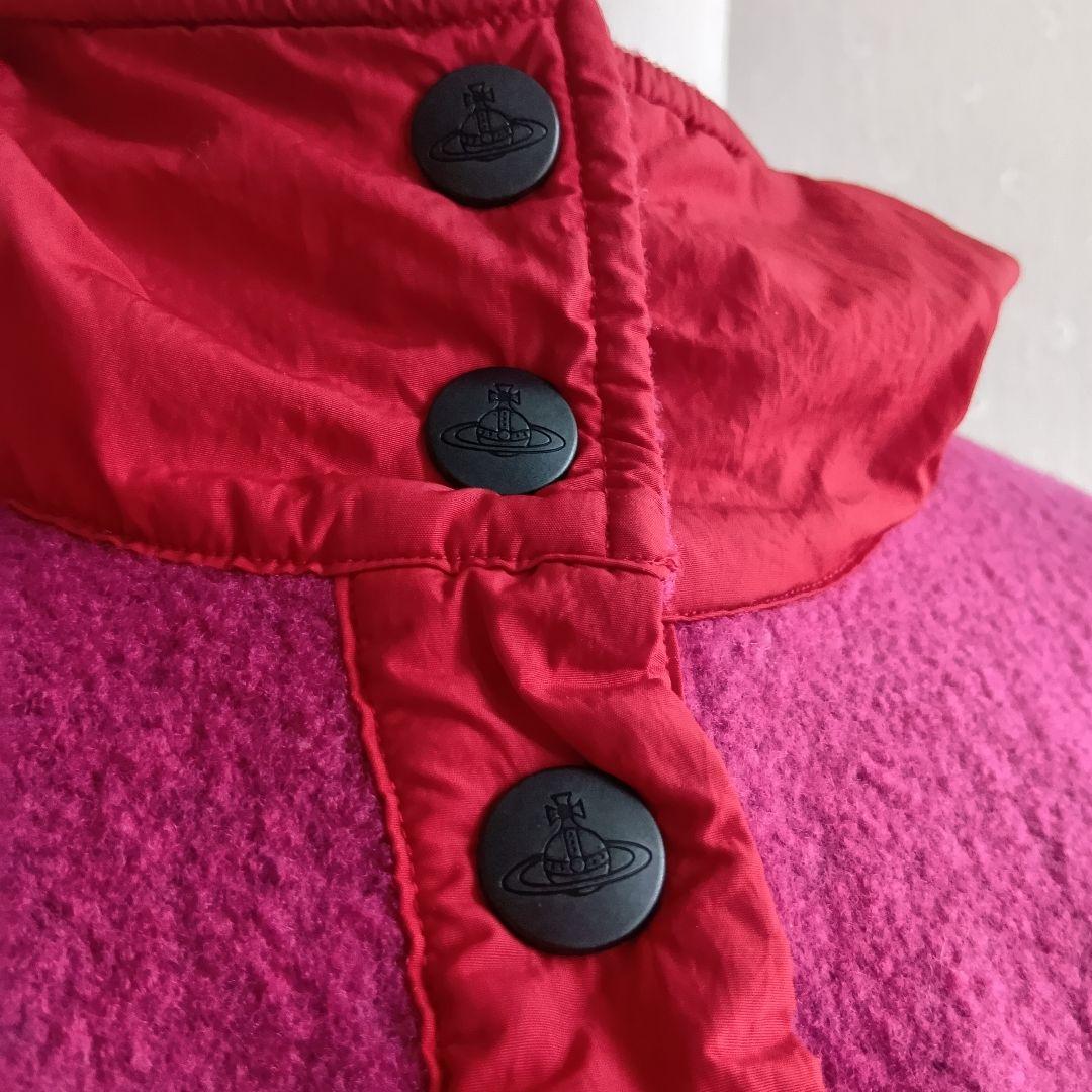 Vivienne Westwood ウールブークレーバレルブロッキングフーディー