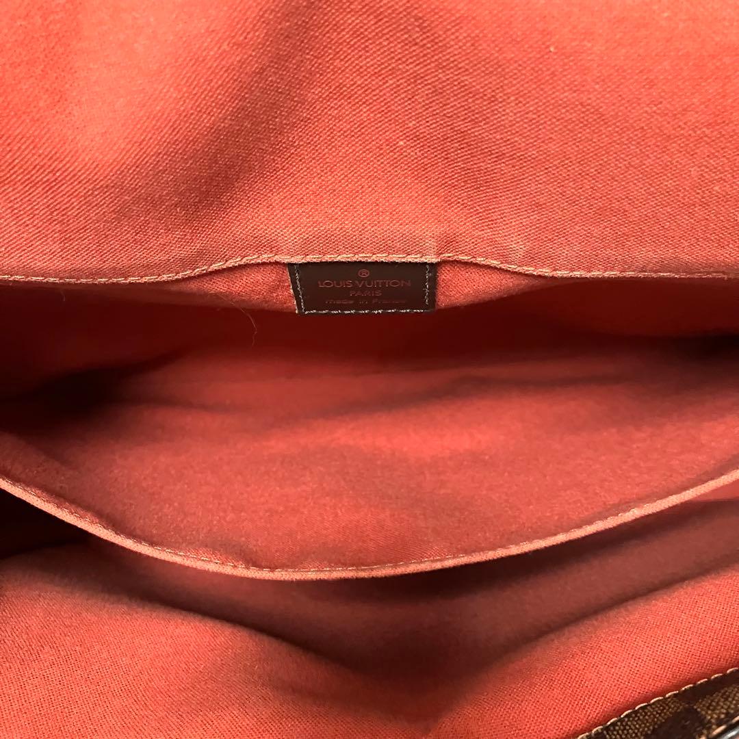 ルイヴィトン ダミエ ショルダーバッグ バスティーユ 大容量 A4対応 斜め掛け