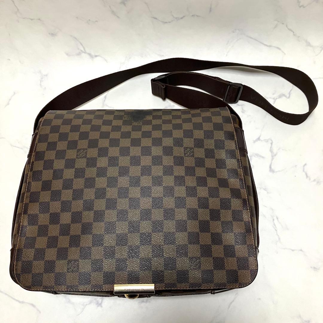 ルイヴィトン ダミエ ショルダーバッグ バスティーユ 大容量 A4対応 斜め掛け
