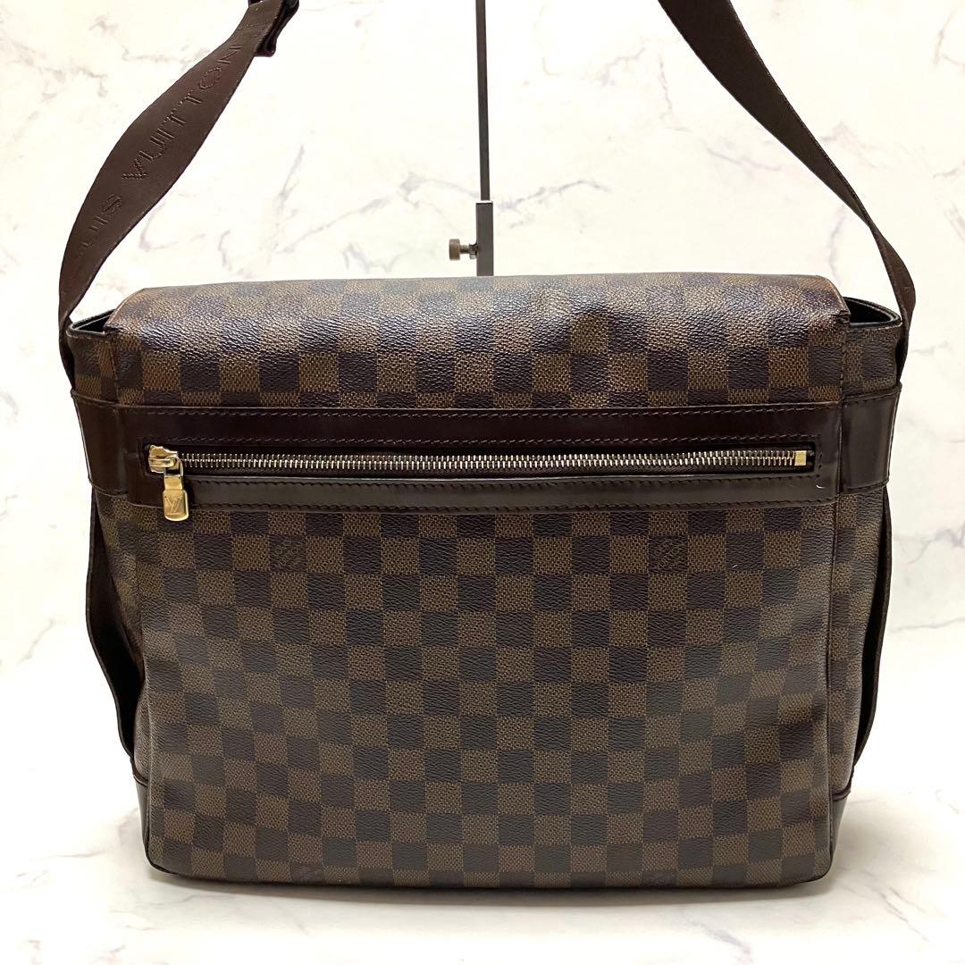 ルイヴィトン ダミエ ショルダーバッグ バスティーユ 大容量 A4対応 斜め掛け