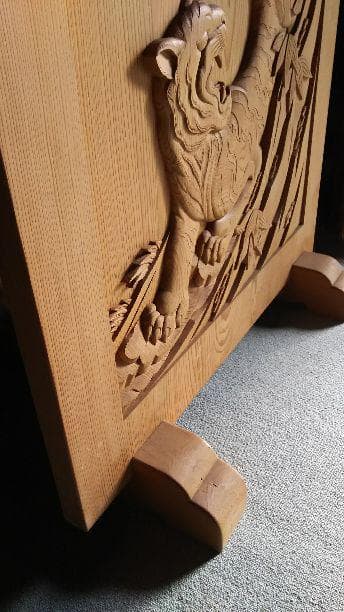 【限界価格】古杉衝立 虎