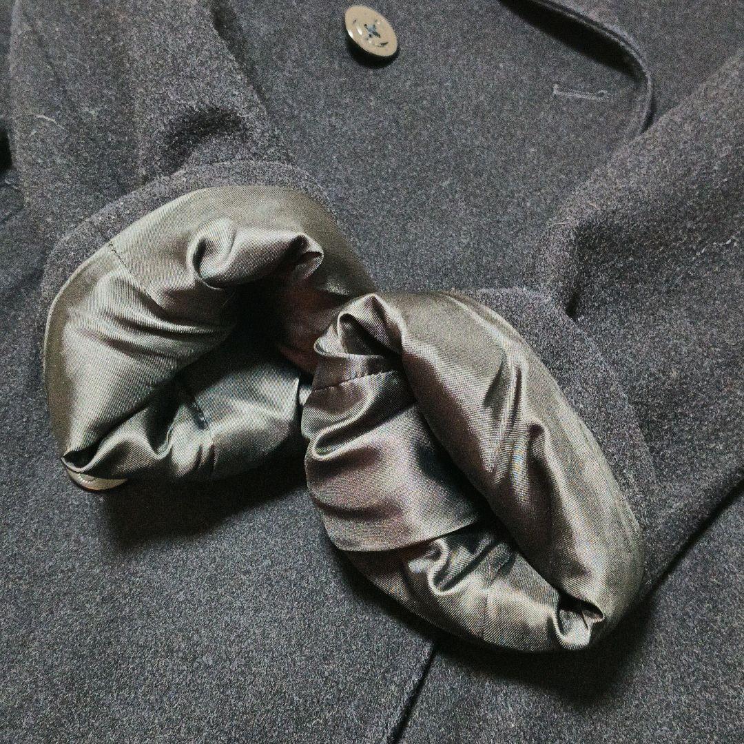 【未使用級】ブルックスブラザーズ ピーコート ダブル ウール ダークネイビー L