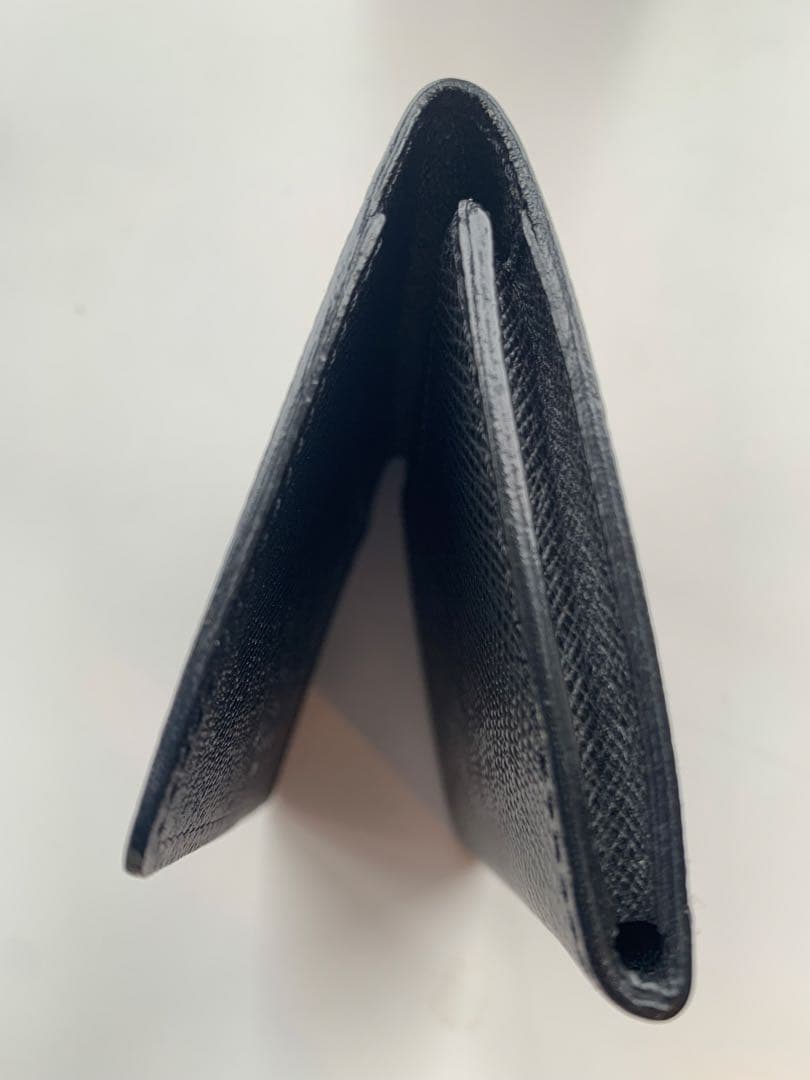 Louis Vuitton グレーレザー 名刺入れ　美品