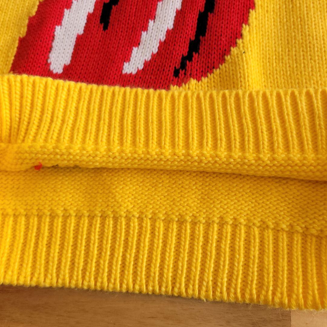 DONCARE Rolling Stones 舌ロゴ ニットセーター