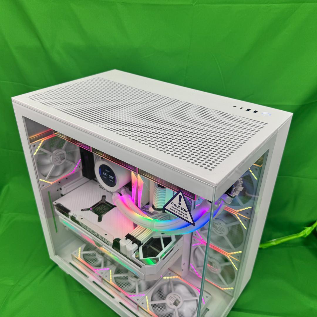【真っ白NZXT自作PC】Core i5 RTX3070 32GB NVMe搭載