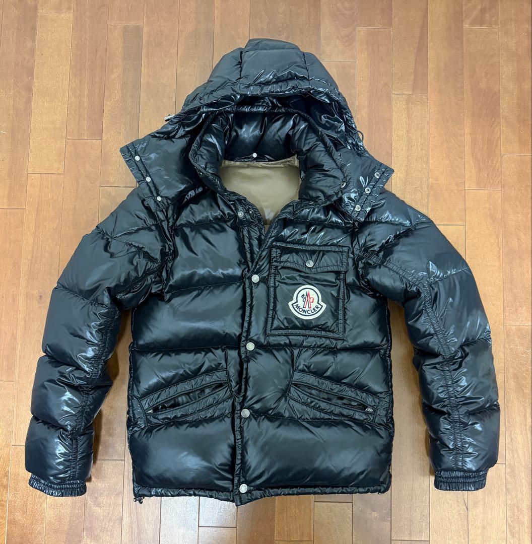 国内正規品 MONCLER ダウンジャケット K2 ブラック