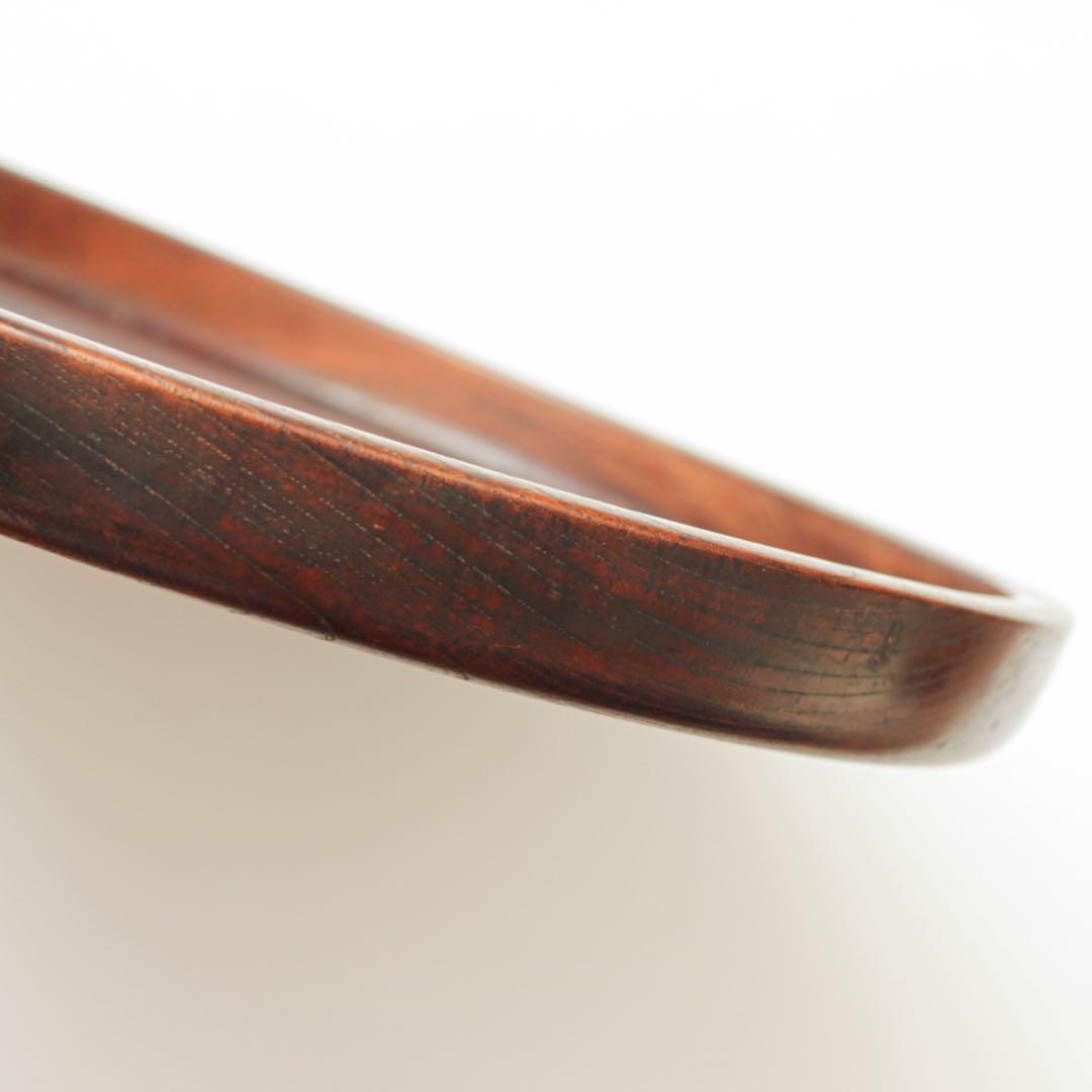 木地盆　丸盆　くりぬき盆　盆　木工　酒