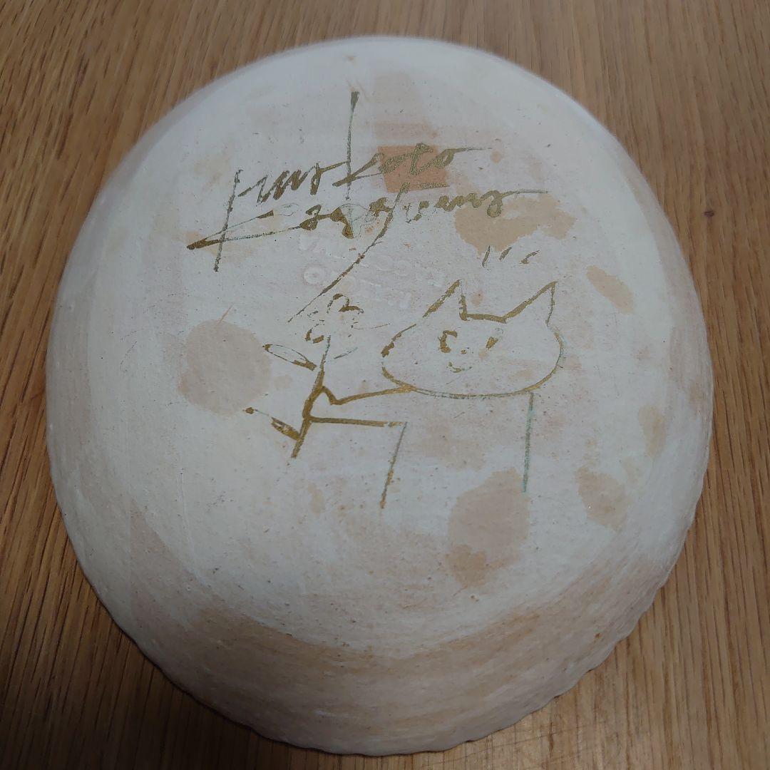 最終価格＊鹿児島睦さん　オーバル皿　ネコ