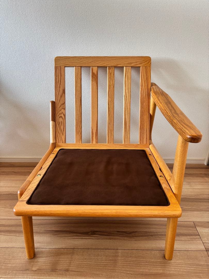 マルニ60 ミナ ペルホネン オーク フレームチェアキノママ①左側