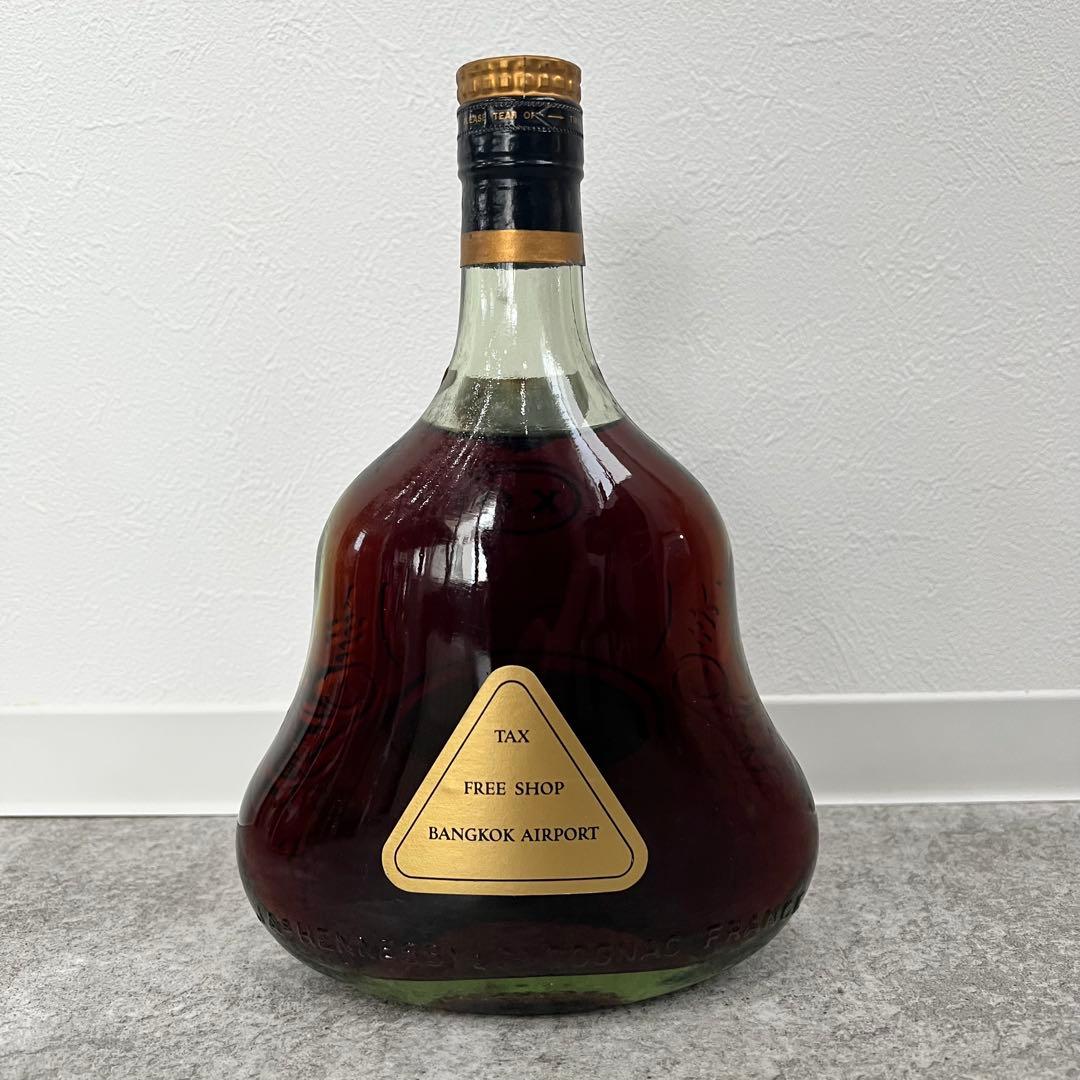 希少 Hennessy X.O ブランデー ヘネシー 金キャップ グリーン