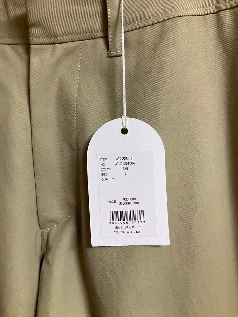 Apartment Three ローライズチノパンツ 2