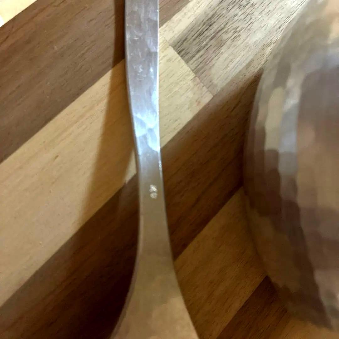 京都鍛金工房WESTSIDE33雪平鍋アルミ　片口&取り分けスプーン茂作　未使用