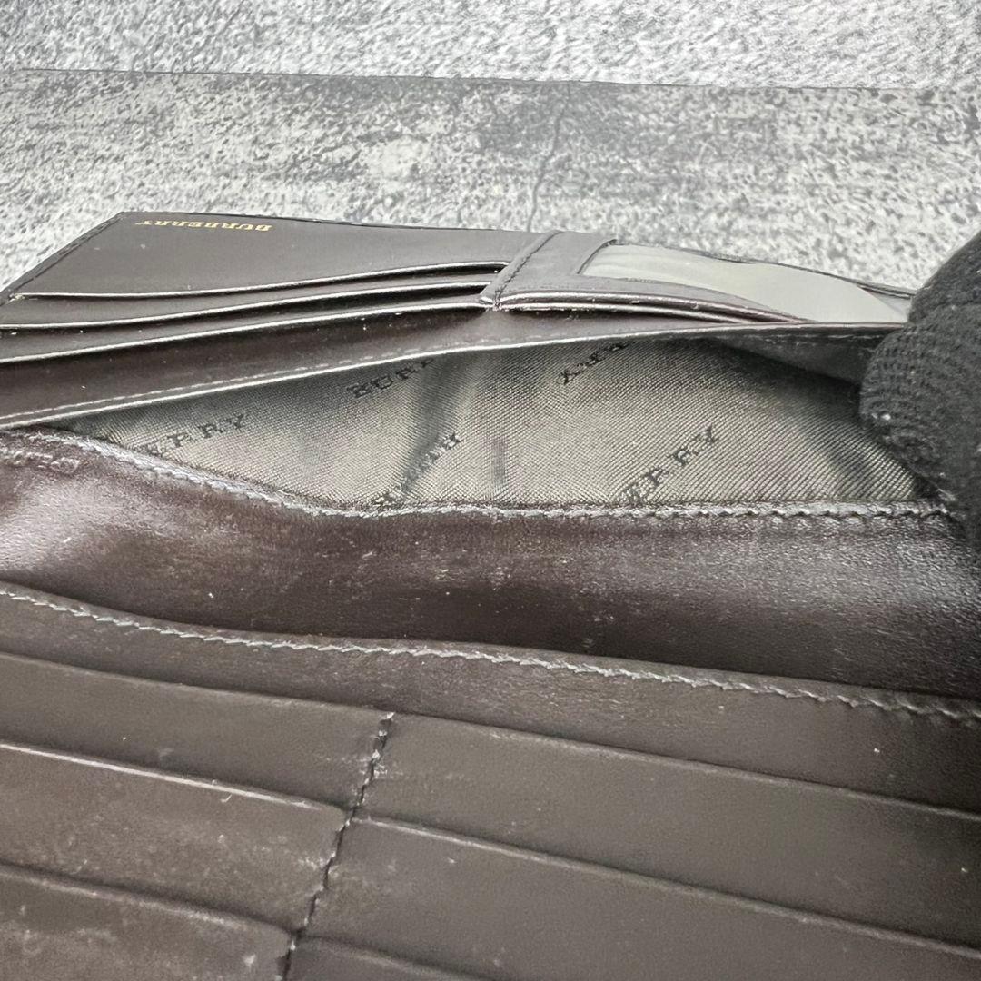 BURBERRY ノバチェック ホースロゴ 長財布