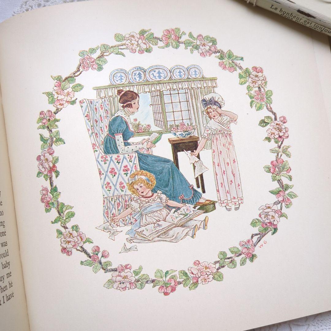 稀少1912アンティーク絵本 洋書古書 児童書 ヴィクトリアン ヴィンテージ