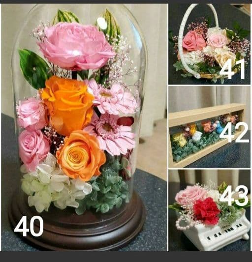 プレゼントに　世界に一つのオーダー‼️プリザーブドフラワー アレンジ