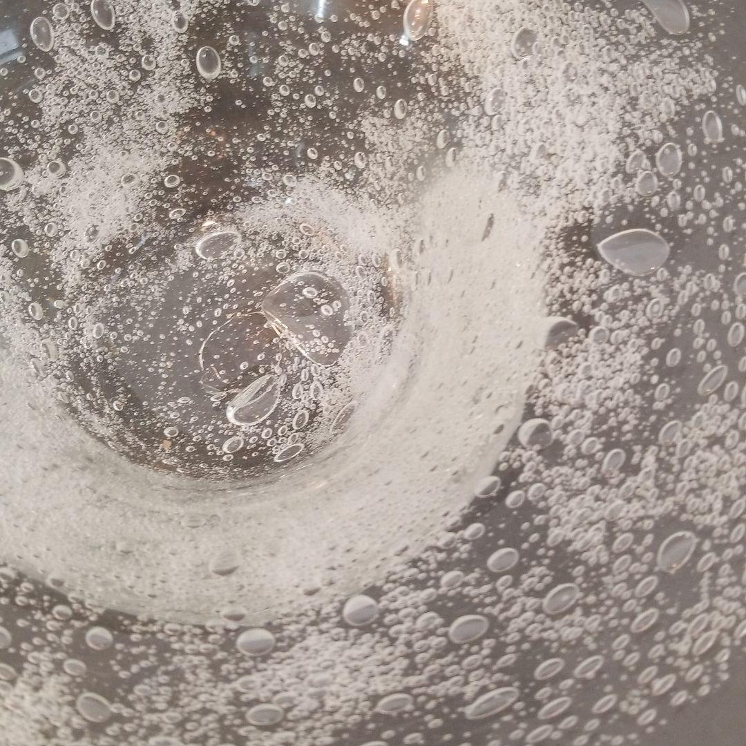 泡あわガラス　帽子型果物ボール