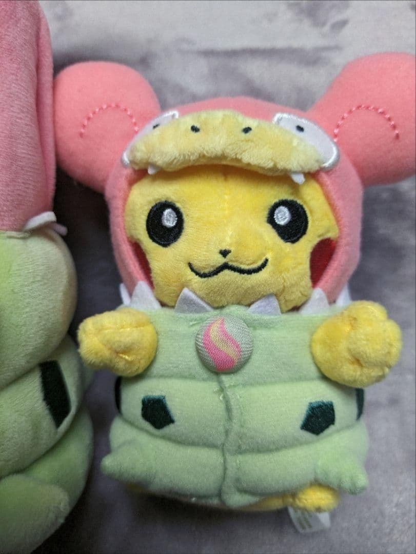 ポケモンセンター限定 メガヤドランのポンチョを着たピカチュウ マスコット