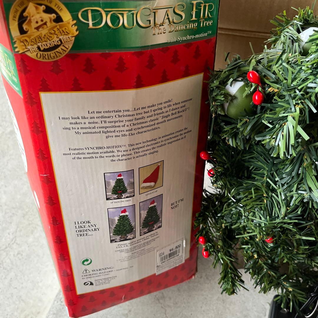 ダンシングツリー当時物Dancing Tree 動く歌うクリスマスツリー