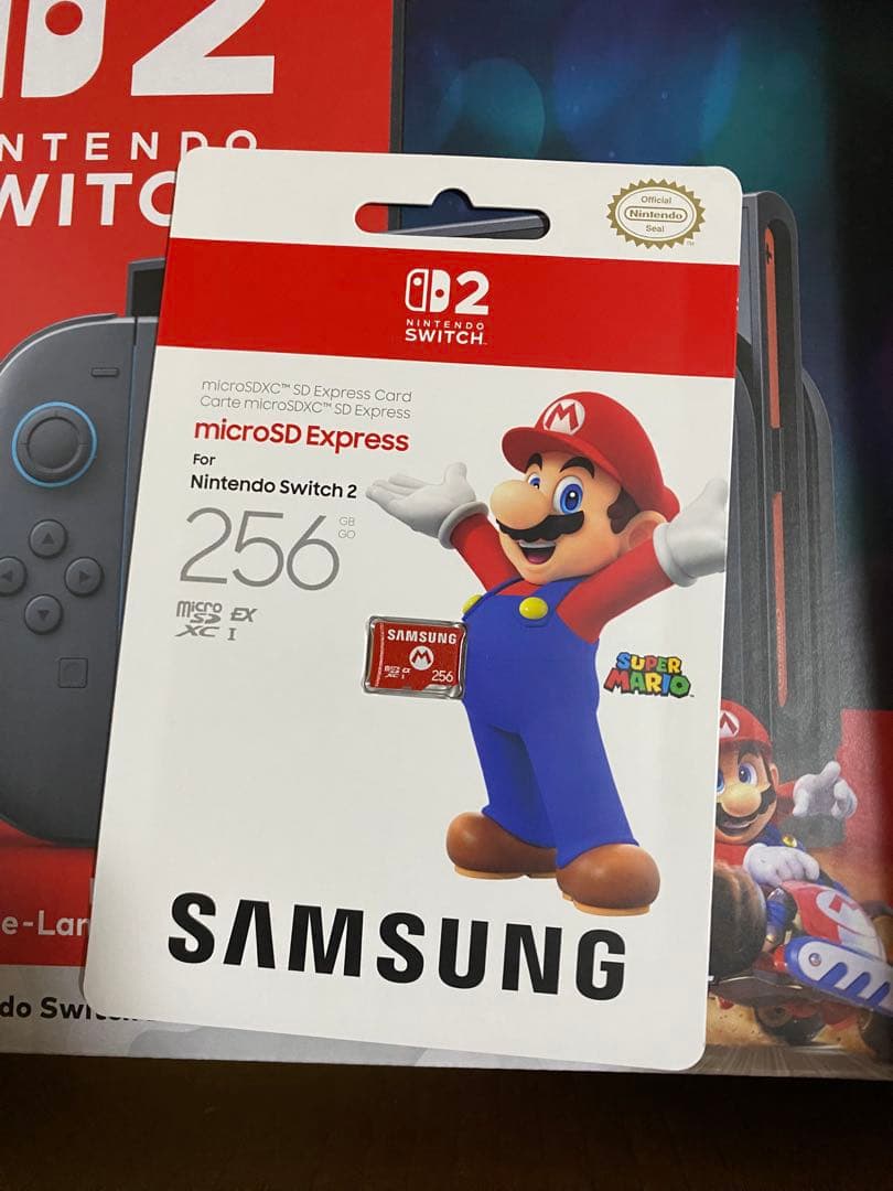 Nintendo Switch 2 マリカセット本体+256GB microSD