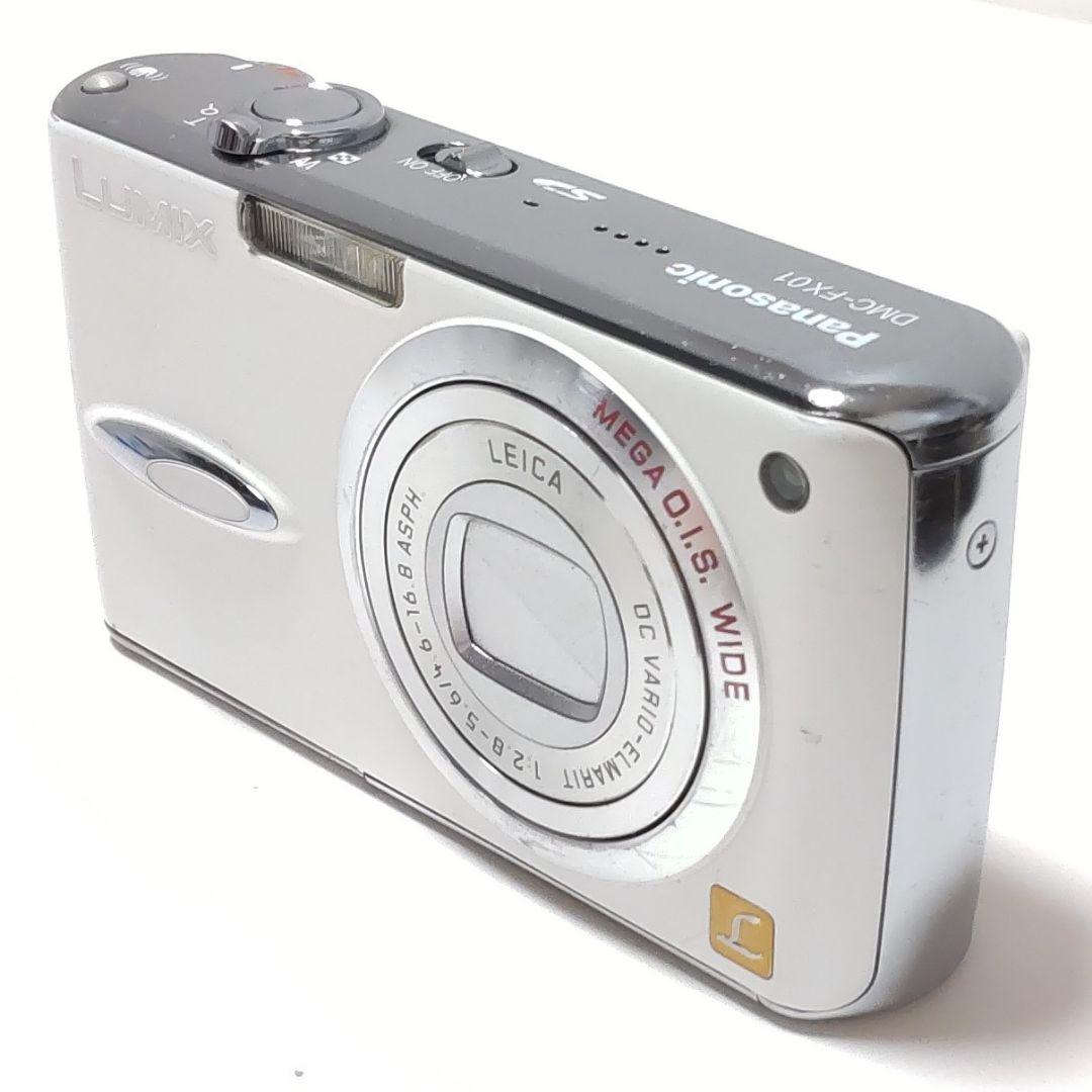 動作確認済み パナソニック LUMIX DMC-FX01 オールドコンデジ