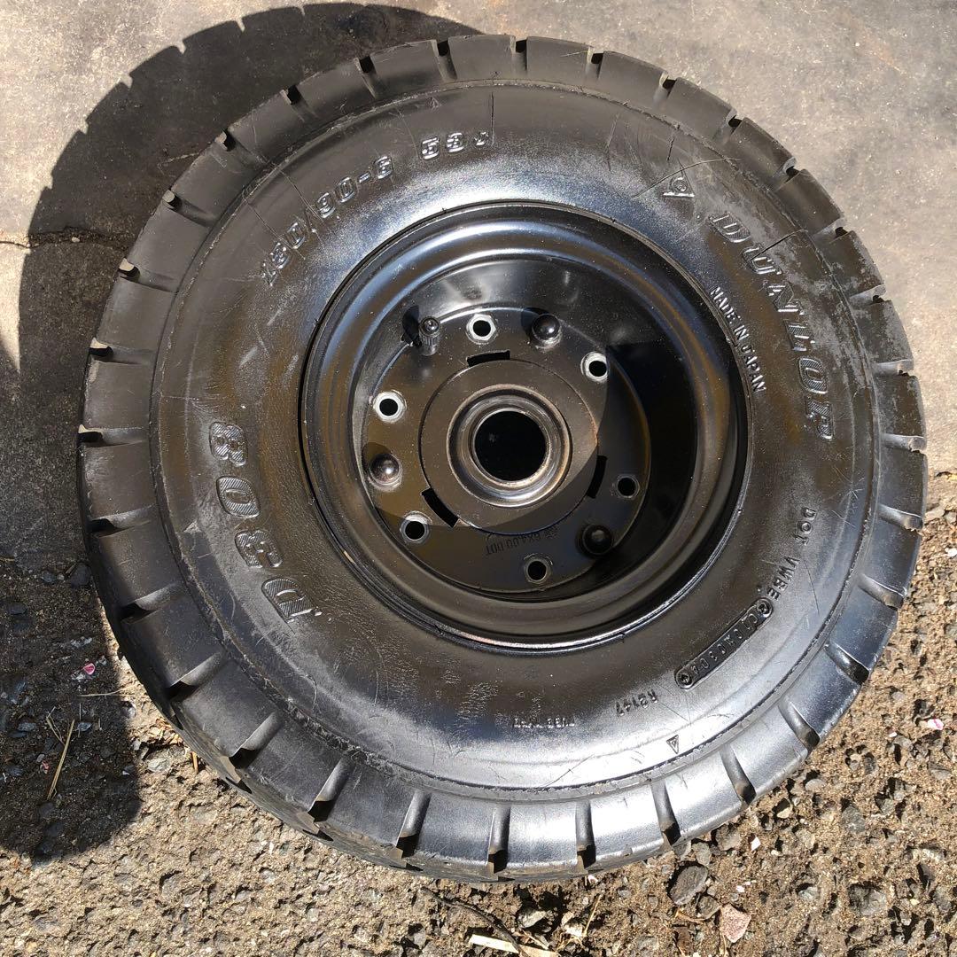 送料込み☆HONDA２サイクルジャイロキャノピー前後ホイール３点SET