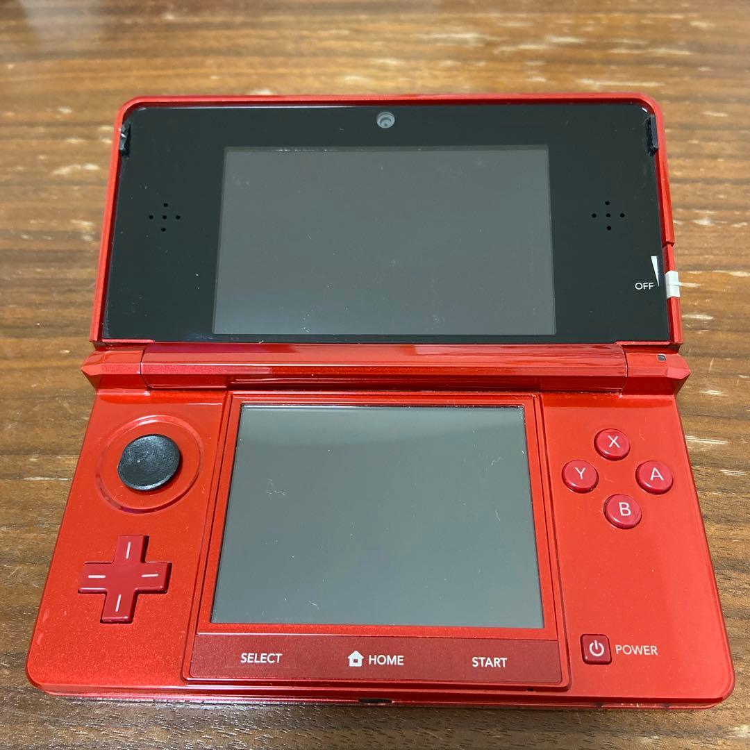 値下げ　ニンテンドー3DS メタリックレッド　3ds 本体