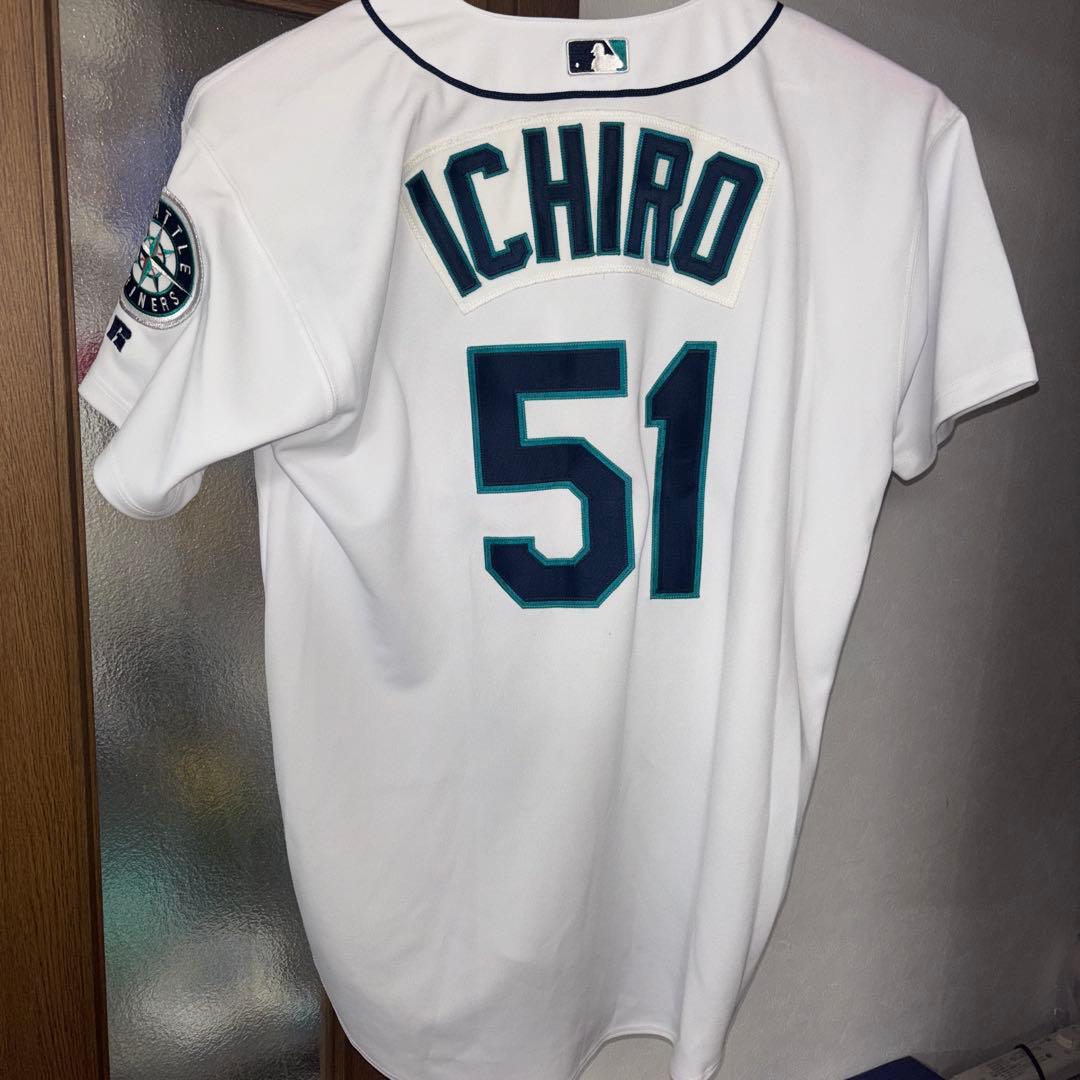 イ*ア様 当時物Russell製マリナーズ　イチロー　オーセンティックレプリカユ
