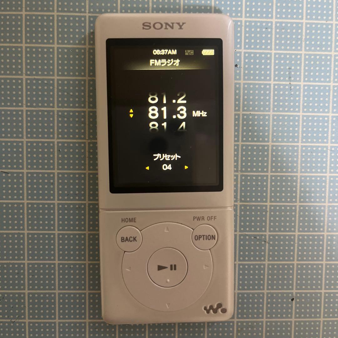 [極美品]SONY ウォークマン NW-S775 Bluetooth対応 色:白