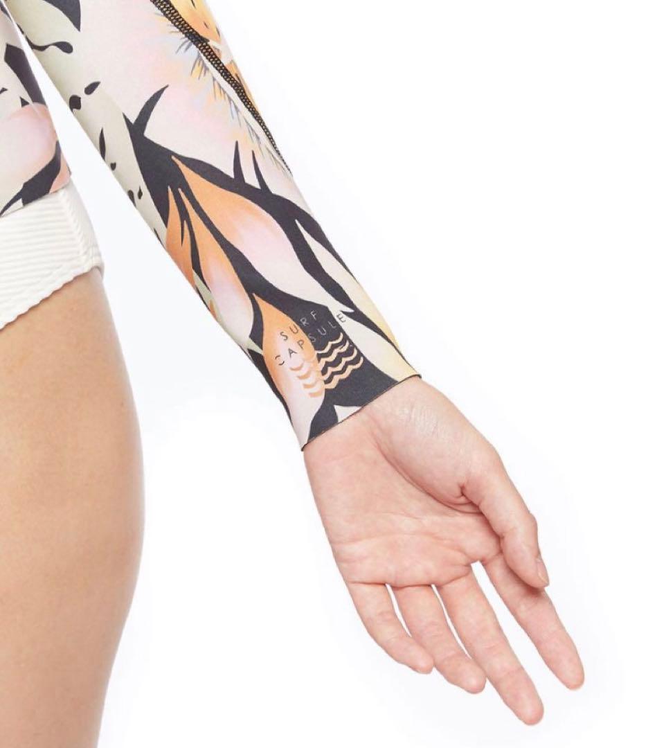 M BILLABONG レディース 長袖タッパー フロントジップ ウェットスーツ