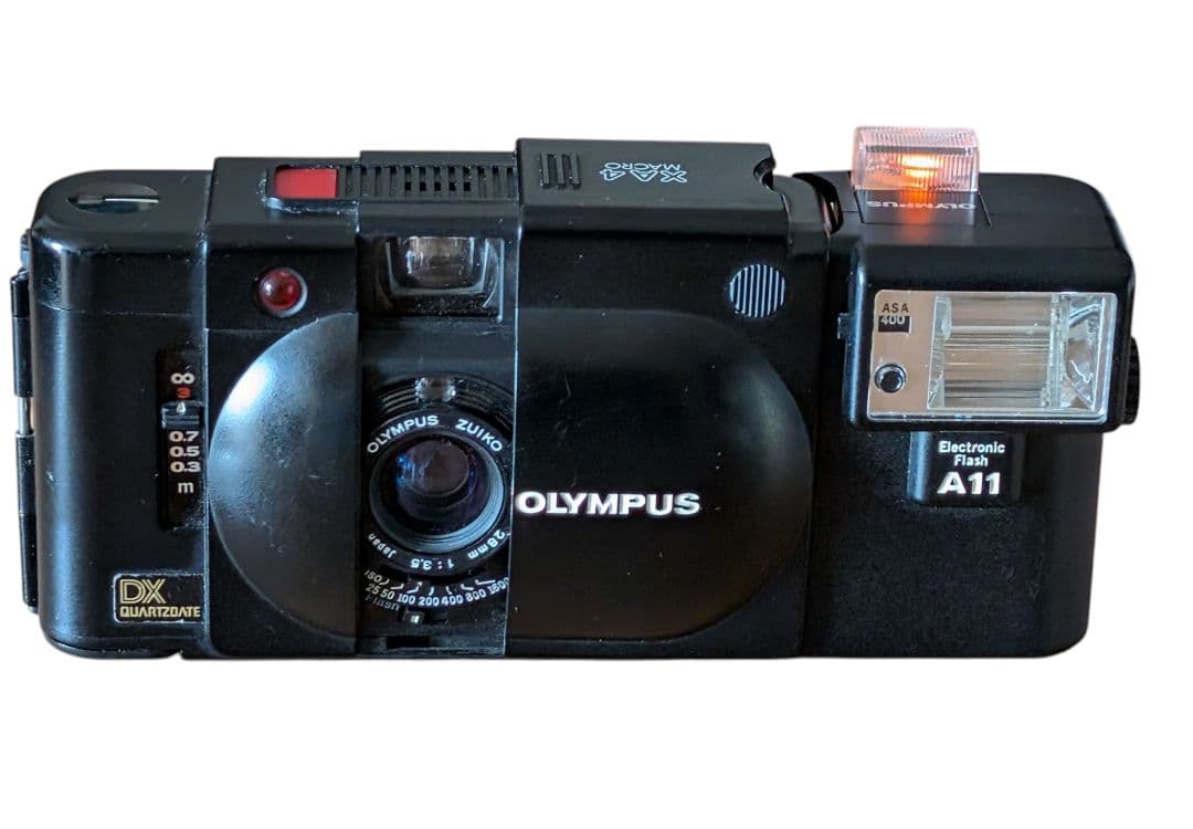 OLYMPUS オリンパス コンパクトフィルムカメラ XA4マクロ ブラック
