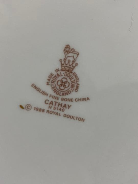 【ロイヤルドルトン】キャセイ ディナーウェア