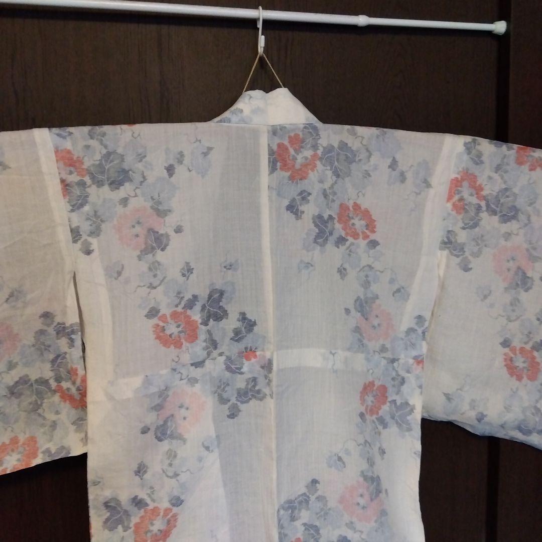 越後上布　小千谷ちぢみ　本麻　着物　着用可　リメイク　素材