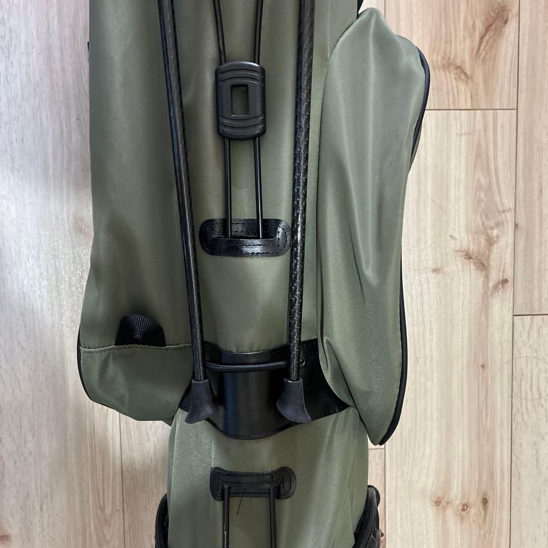 Vessel カーキキャディバッグ