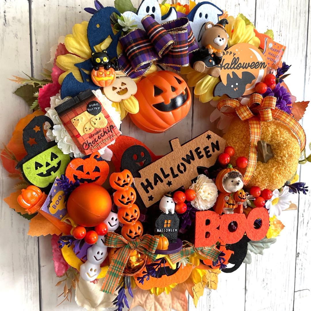 ハロウィンアレンジリース❣️H♡Y☆mama確認用❣️3つセット❣️