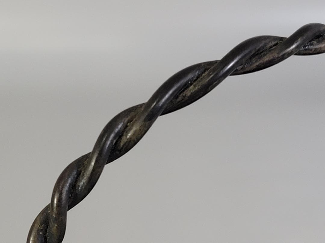 tsurushima専用 古鉄 鹿地紋 注瓶 古美術 DT318