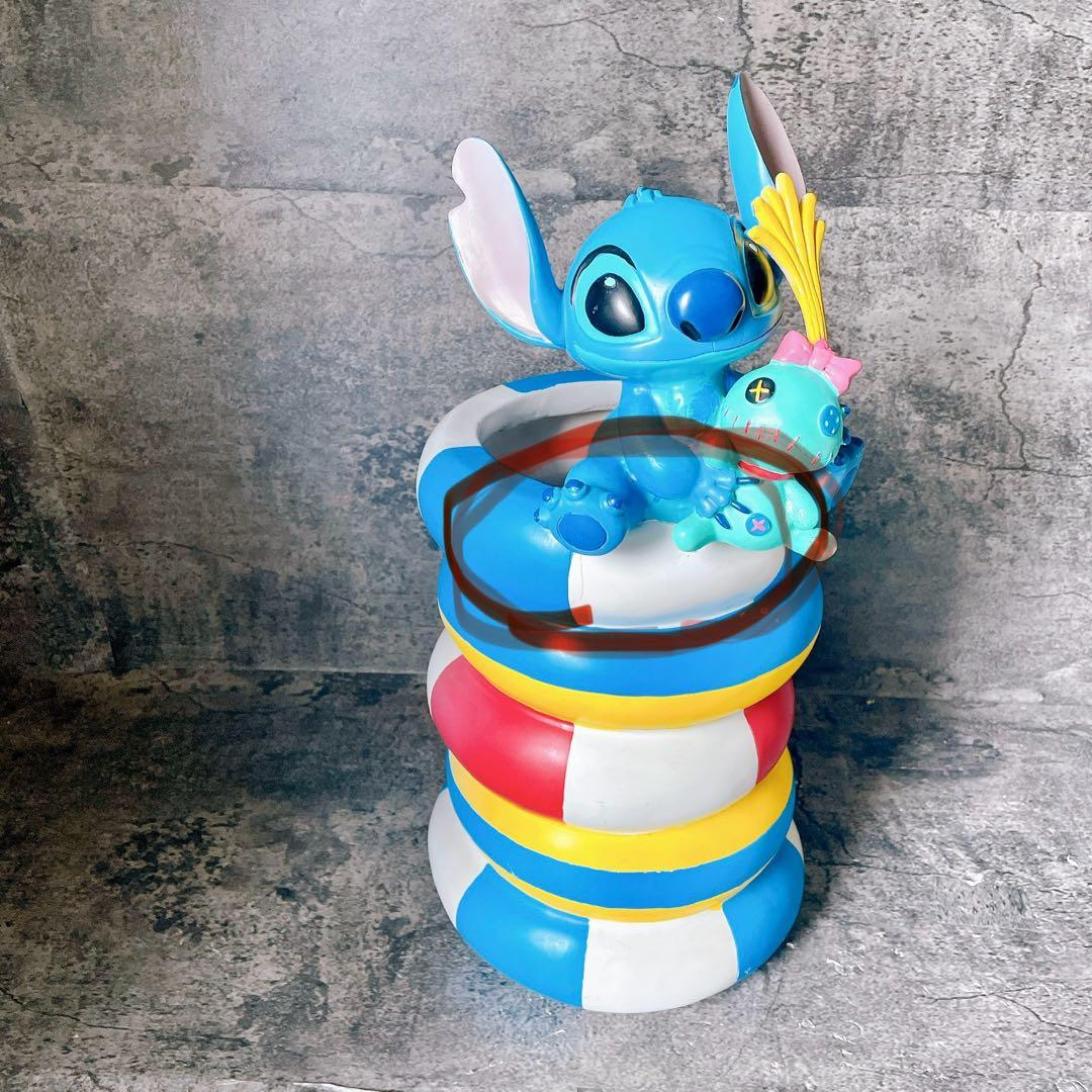 希少　セトクラフト　スティッチ　傘立て ディズニー　ひび割れあり