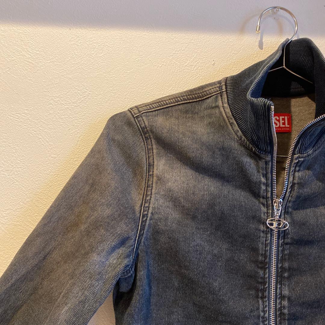 DIESEL トラックジャケット パーカー スウェット デニムジャケット