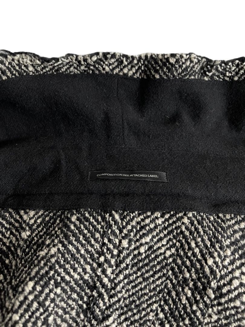 2022aw ヨウジヤマモト ワイズ y's 変形アシンメトリー ポンチョコート