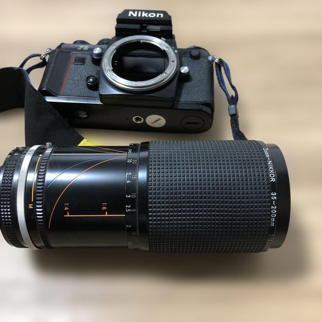 Nikon F3 一眼レフカメラ 望遠レンズ付き　35-200 ジャンク品