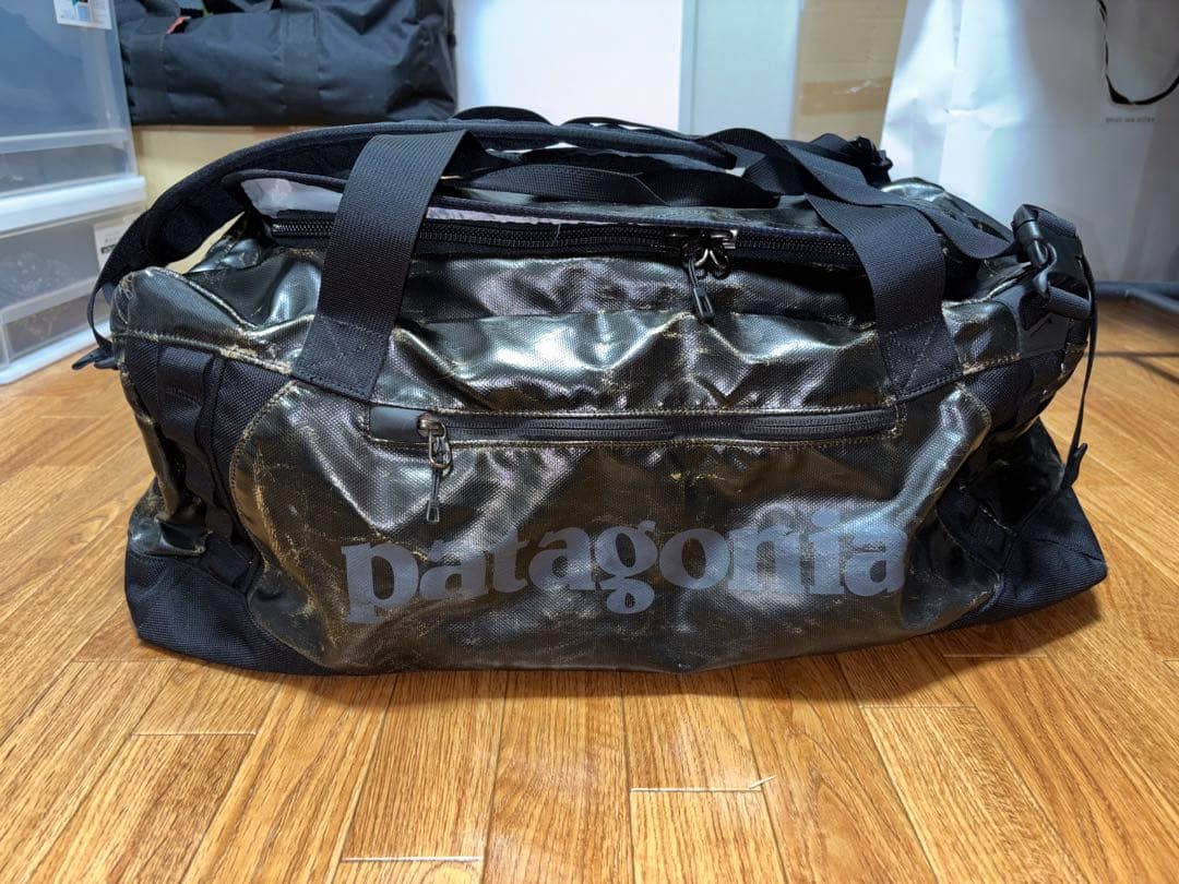Patagonia ボストンバッグ　ブラックホール　ダッフル　55L