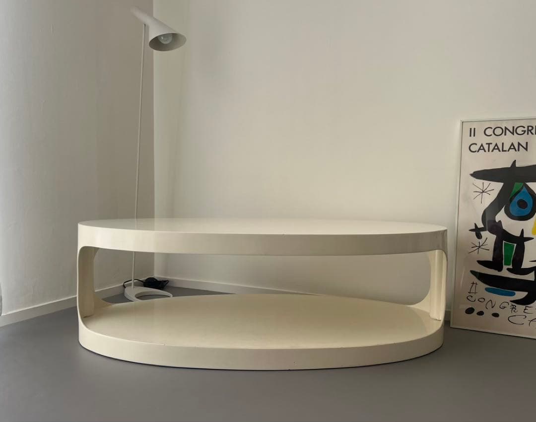 センターテーブル・ローテーブル Space Age Anonymous Design OvalTable