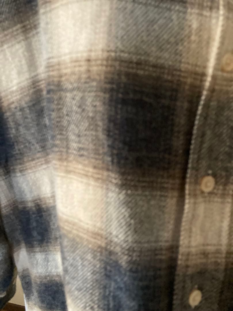 クチュールドアダム　フランネルオンブレーシャツ菊池京子