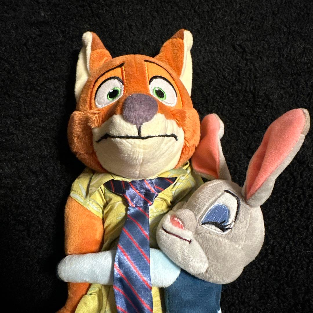 レア　希少　ニック　ジュディ　ぬいぐるみ　ハグ　ズートピア　zootopia2