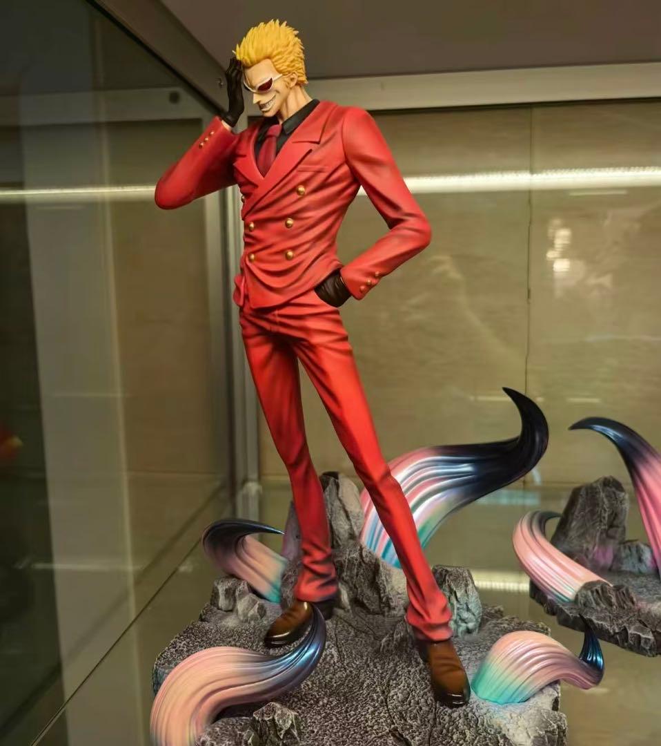 ワンピース ドフラミンゴ ガレージキット ガレキ スタチューX①